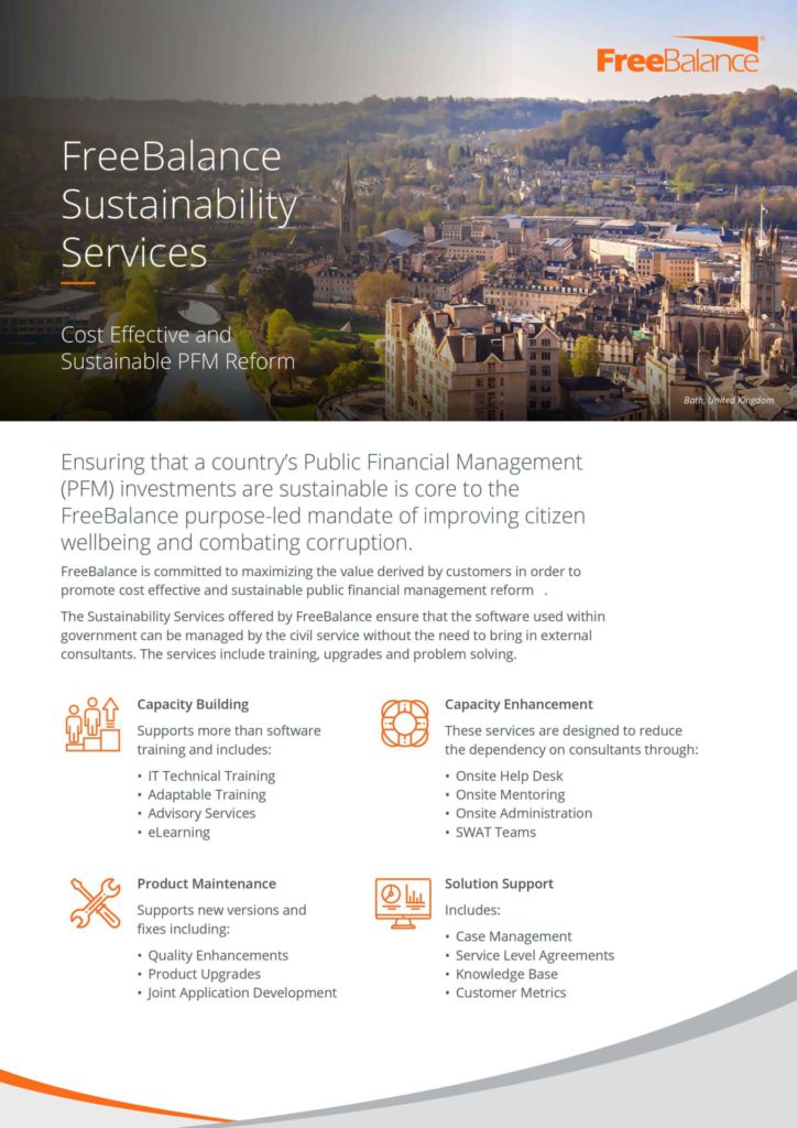 FreeBalance Sustainability Services Brochure